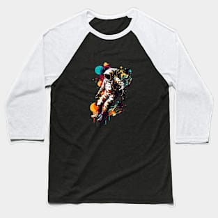 Psychedelic Space Traveler Baseball T-Shirt